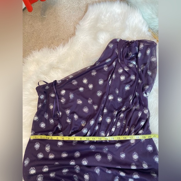 #480 Adrianna Papell One Shoulder Gown size 20 - Picture 10 of 16